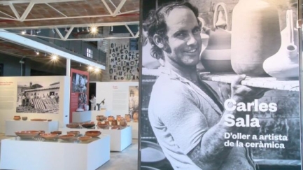 REPORTATGE- Descobrim l'exposició 'Carles Sala. D'oller a artista de la ceràmica'