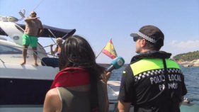 REPORTATGE Unitat marítima de la Policia Local de Palamós