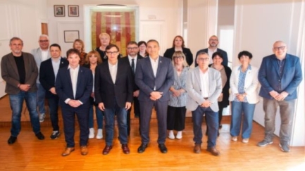 Salvador Illa visita Sant Feliu de Guíxols i Platja d'Aro