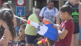 Sant Feliu celebra l'activitat més refrescant de la Festa Major