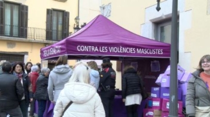 Sant Feliu commemora el 25N amb un discurs sobre les violències masclistes