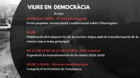 Sant Feliu commemora i analitza les transformacions de 40 anys d'Ajuntaments democràtics