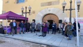 Sant Feliu de Guíxols alça la veu contra les violències masclistes