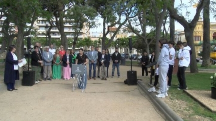 Sant Feliu de Guíxols homenatja les víctimes del nazisme