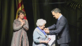Sant Feliu entrega la medalla d'or a la parella més il·lustre del teatre ganxó