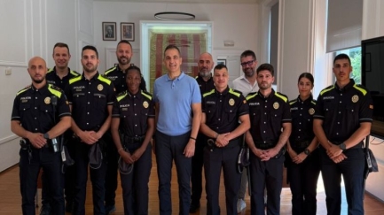 Sant Feliu reforça la plantilla policial amb 8 nous agents per a la temporada d'estiu