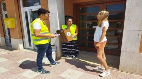 Santa Cristina d'Aro inicia la campanya informativa del 'Porta a Porta'