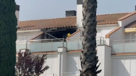 S'incendia la planta superior d'un habitatge a S'Agaró
