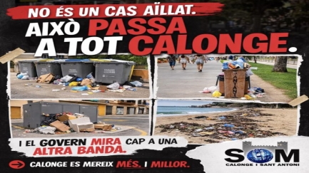 SOM Calonge admet que fa servir la IA en cartells però nega que sigui per 