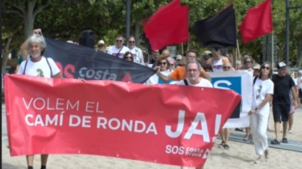 SOS Costabrava demana l'obertura del Camí de Ronda a la platja de Can Rius