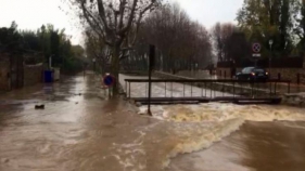 Temporal sense danys importants però amb inundacions i afectacions viàries