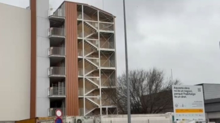 Terra de Mar de Palamós tindrà enllestits els seus 34 habitatges cooperatius al juny