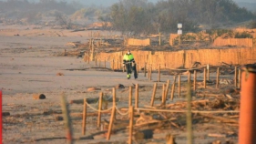 Torroella i l'Estartit inicien la neteja de les platges afectades pel temporal