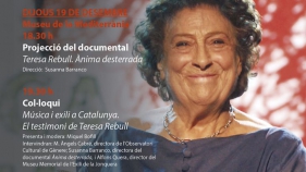 Torroella promou un homenatge de país a l’artista Teresa Rebull en el seu centenari
