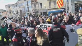 Torroella rep amb hostilitat la visita de Ciutadans