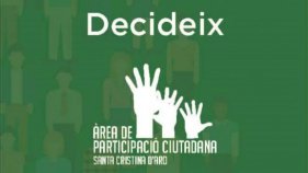Tret de sortida del pressupost participatiu de Santa Cristina d’Aro del 2019