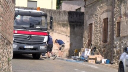 Ultramort renova la xarxa de clavegueram abans d'iniciar la segona fase del carrer Major