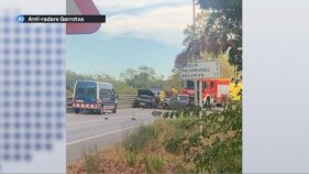Un accident a la C-31 al municipi de Pals provoca retencions de 2 km