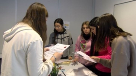 Un centenar d'alumnes participen en l'Scape Room relacionat amb la recerca de feina