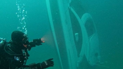 Un vaixell de 12 metres, enfonsat a 31 metres de profunditat al Montgrí