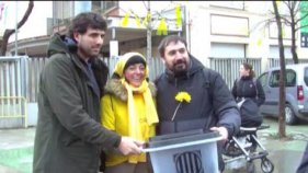 Una marxa groga a Girona dóna suport a Sabater i Bassa i la resta d'encausats
