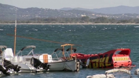 Una tramuntana rècord a la primavera deixa l'aigua del mar un xic més freda de l'habitual