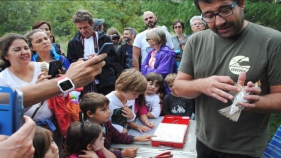 Unes seixanta persones participen a l'anellament d'aus silvestres a Santa Cristina d'Aro