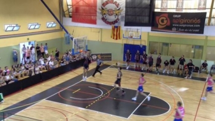 Victòria del Bisbal Bàsquet davant el Martorell a Lliga Catalana EBA