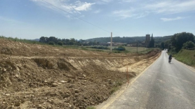 ​Les obres d’ampliació de la carretera de Monells a Madremanya finalitzaran a finals d’aqu