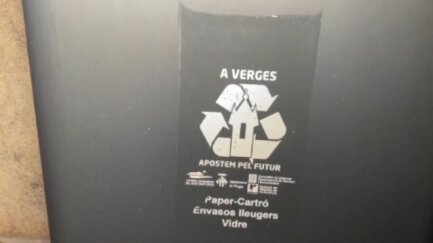 ​Verges i Albons se situen com dos dels tres municipis que millor reciclen de Catalunya