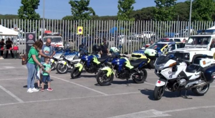 La 5a Diada de la Mobilitat apropa la feina dels cossos de seguretat a la població
