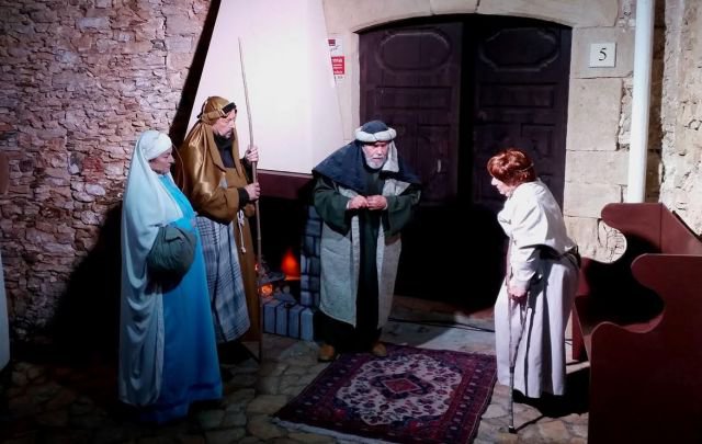 Torna el pessebre vivent teatralitzat de Begur amb més quadres, més figurants i més espai