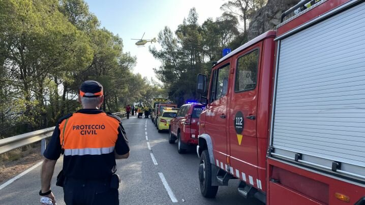 Accident mortal a Begur