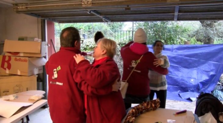 Així es prepara la nova colla 'La Panda Giranda' pel seu primer carnaval