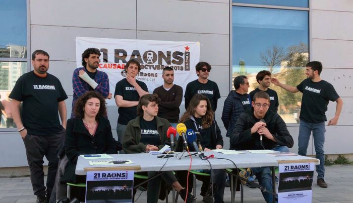 Arxiven les denúncies per la detenció al gener de l'Alcalde de Verges i altres activistes