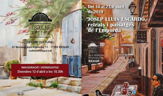 Begur dedica una exposició als retrats i paisatges empordanesos de Josep Lluís Escardó