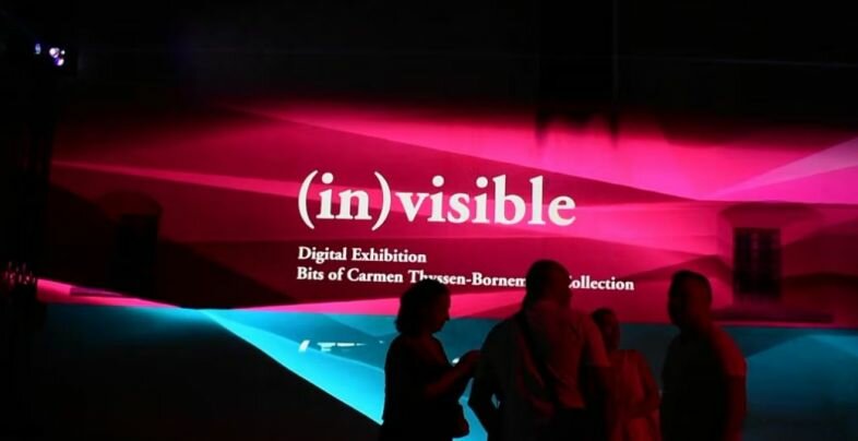 Centenars de persones visiten l'exposició '(in) visible' de l'Espai Carmen Thyssen