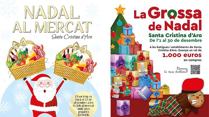 Comprar per Nadal a Santa Cristina té premi