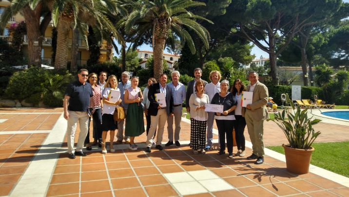 Costa Brava Hotels de Luxe dona 6.000 euros a la Fundació TRESC