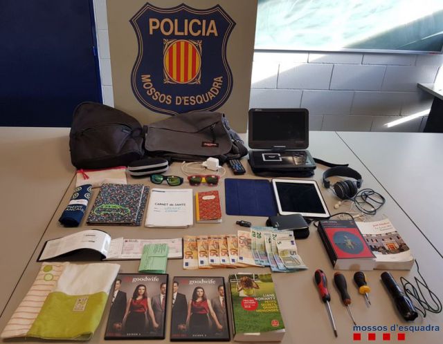 Detinguda una parella per robar a l'interior de vehicles a la Gola del Ter