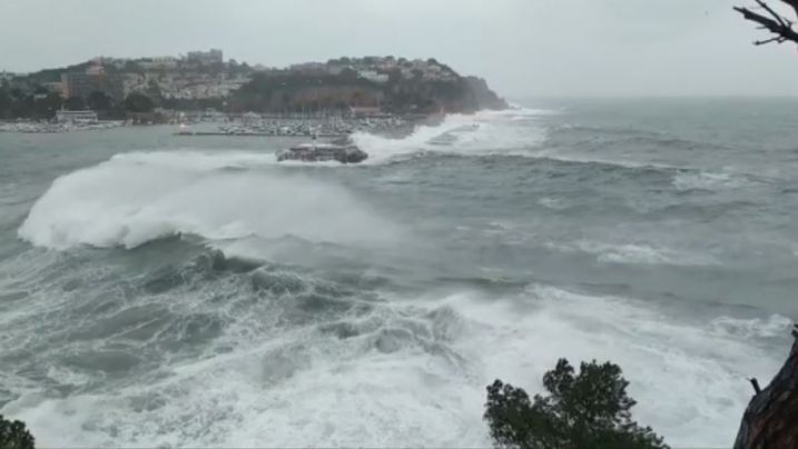 El Baix Empordà en alerta per les pluges a la tarda