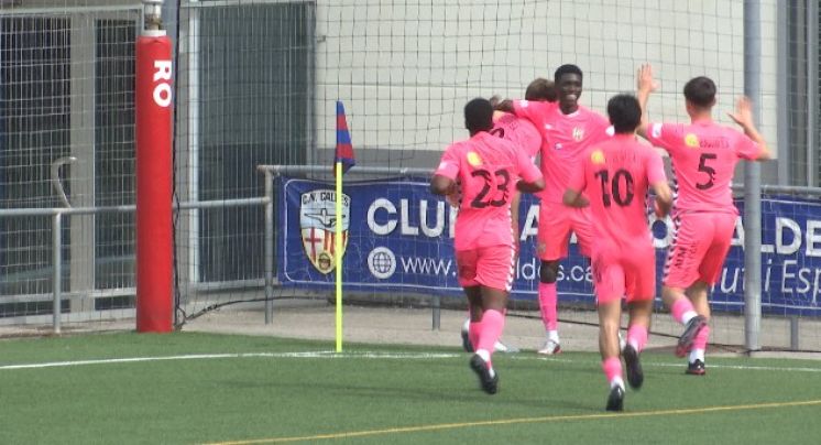 El Palamós CF torna de Caldes de Montbui amb els tres punts