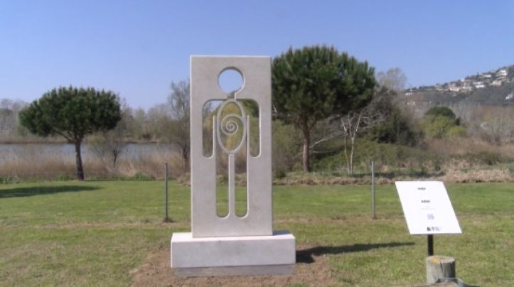 El Parc dels Estanys acull l'exposició escultòrica 'La veu de la pedra' de Duván