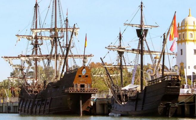 El port de Palamós rebrà la visita de la caravel·la Nao Victoria i del galeó Andalucía
