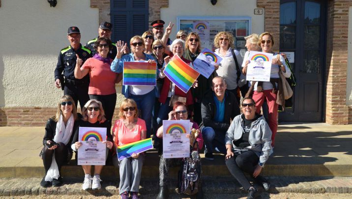 El Punt d'Igualtat de Santa Cristina impulsa una campanya contra la LGTBIfòbia