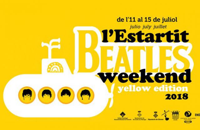 El submarí groc és protagonista de l'Estartit Beatles Weekend