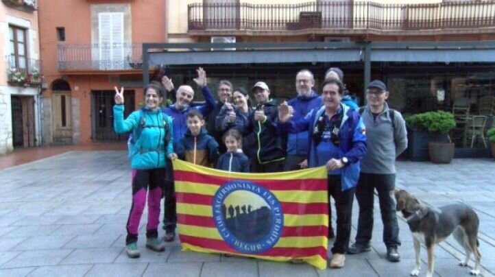 Els Perduts de Begur protagonitzen la 4a edició de la caminada del Peix de Roca