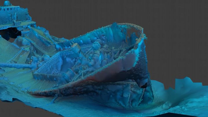 Els vaixells enfonsats de la Costa Brava, ara en 3D
