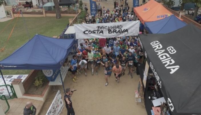 Gairebé 200 corredors participen en la segona edició de la Backyard Costa Brava