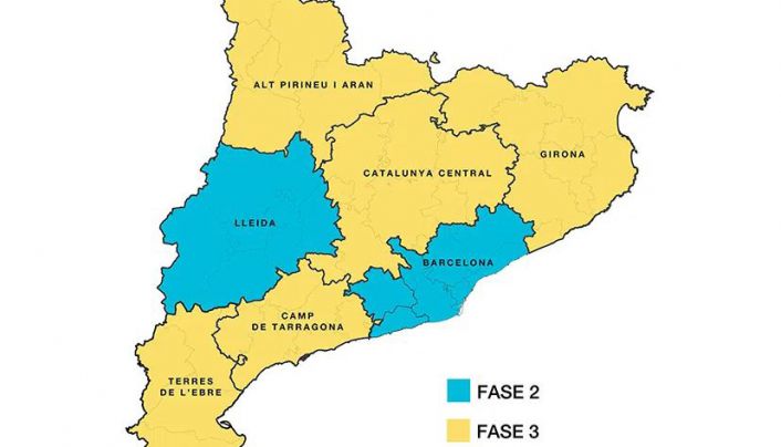El Govern proposa que la Regió Sanitària de Girona passi a al Fase 3